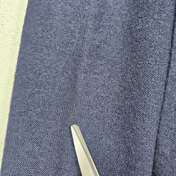 Vintage Pendleton Sweater Womens S 100% Merino Wool Button Pocket Cardigan Blue - Picture 5 of 13